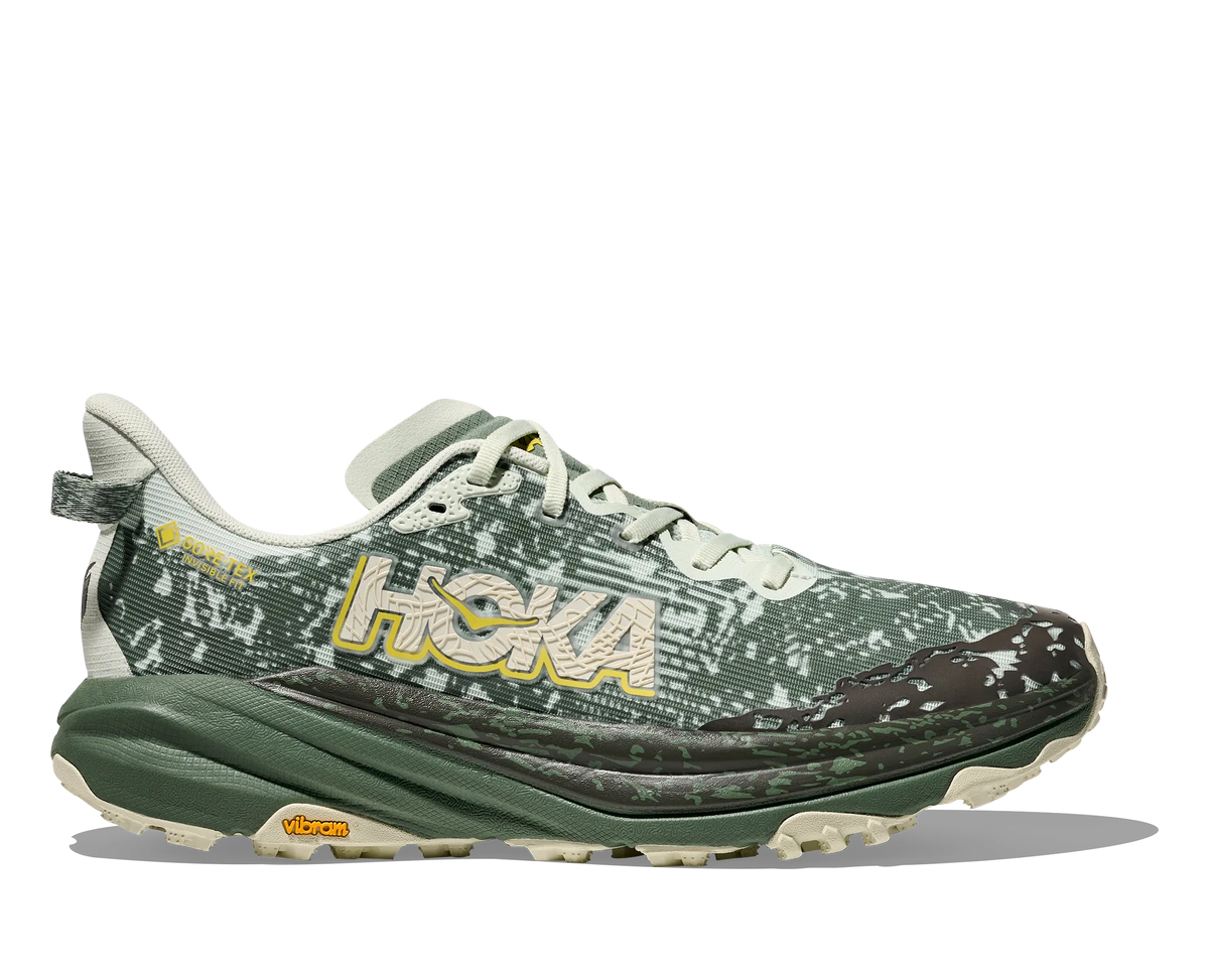 Men's Hoka Speedgoat 6 GTX, Sea Glass/Fern, 11 D Medium