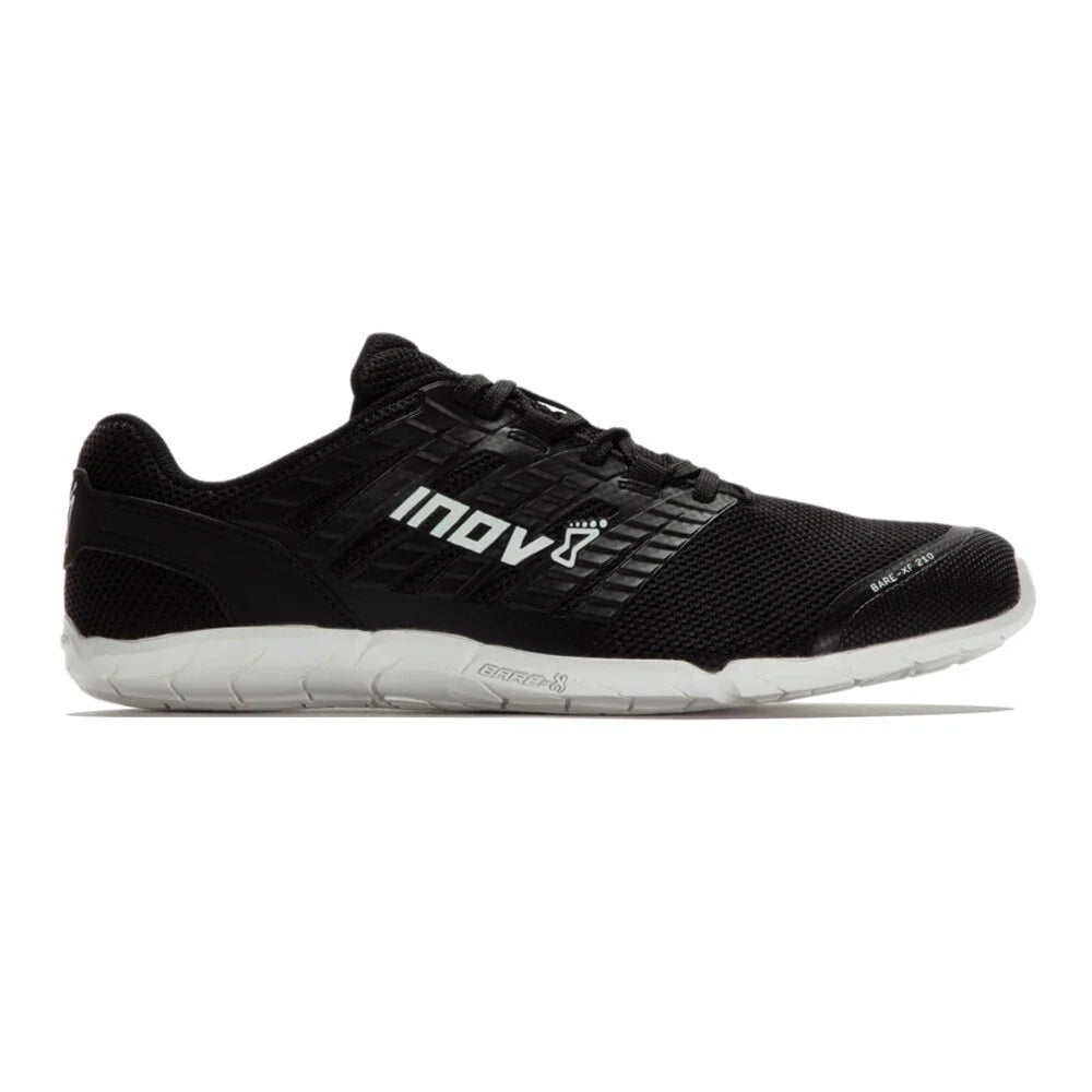 Women's Inov8 Bare-XF 210 V3, Black/White, 8 B Medium