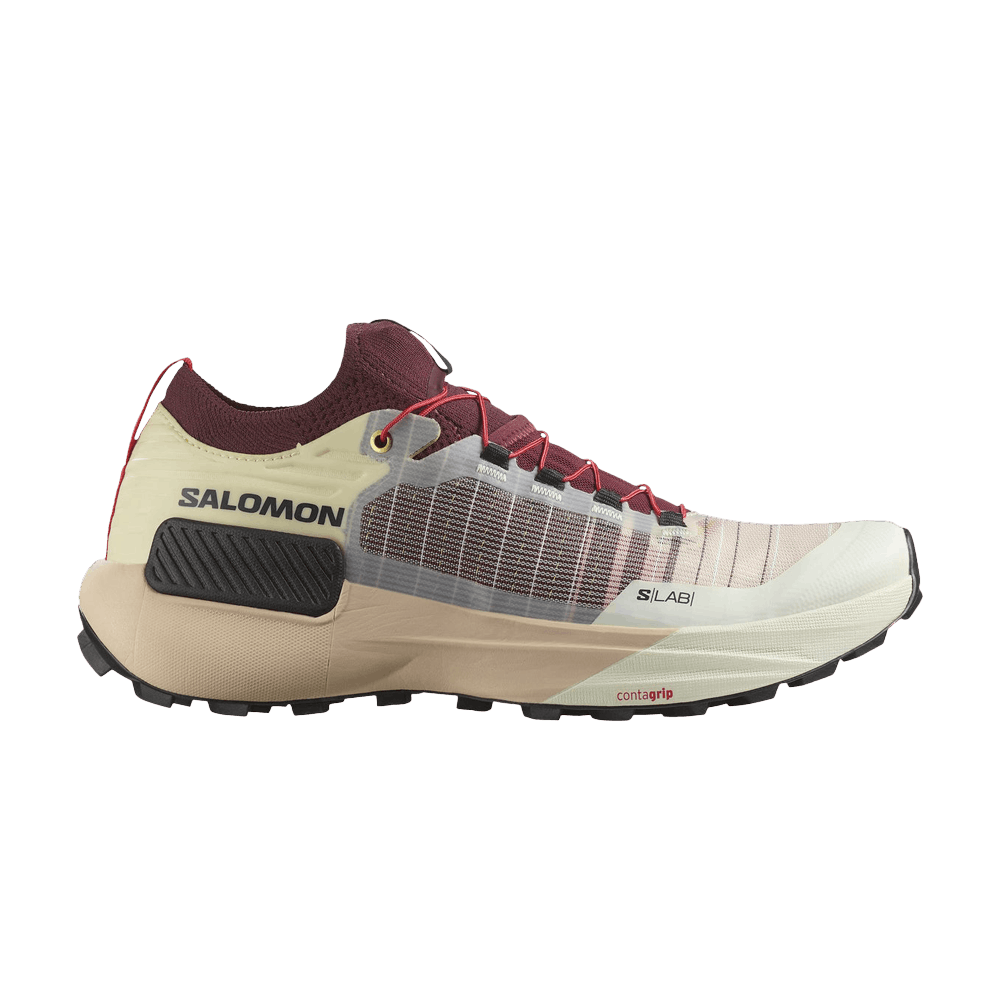 Women's Salomon S/Lab Genesis, Vanilla Ice/Decadent Chocolate/Black, 5.5 B Medium
