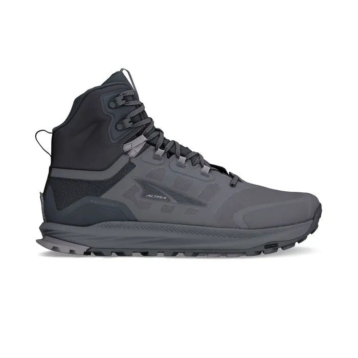 Men's Altra Lone Peak 9 Waterproof Mid, Black, 8.5 D Medium