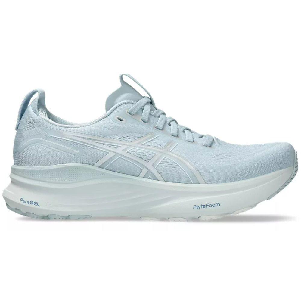 Women's Asics Gel-Kayano 32, Sky/Pure Silver, 9.5 B Medium