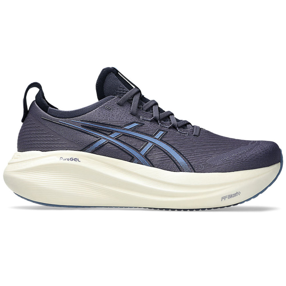 Men's Asics Gel-Nimbus 27, Indigo Fog/Denim Blue, 12 D Medium