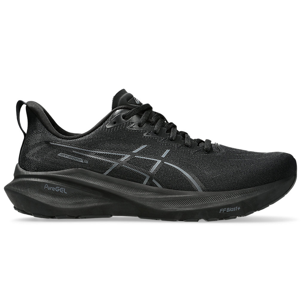 Men's Asics GT-2000 13, Black/Black, 8 D Medium
