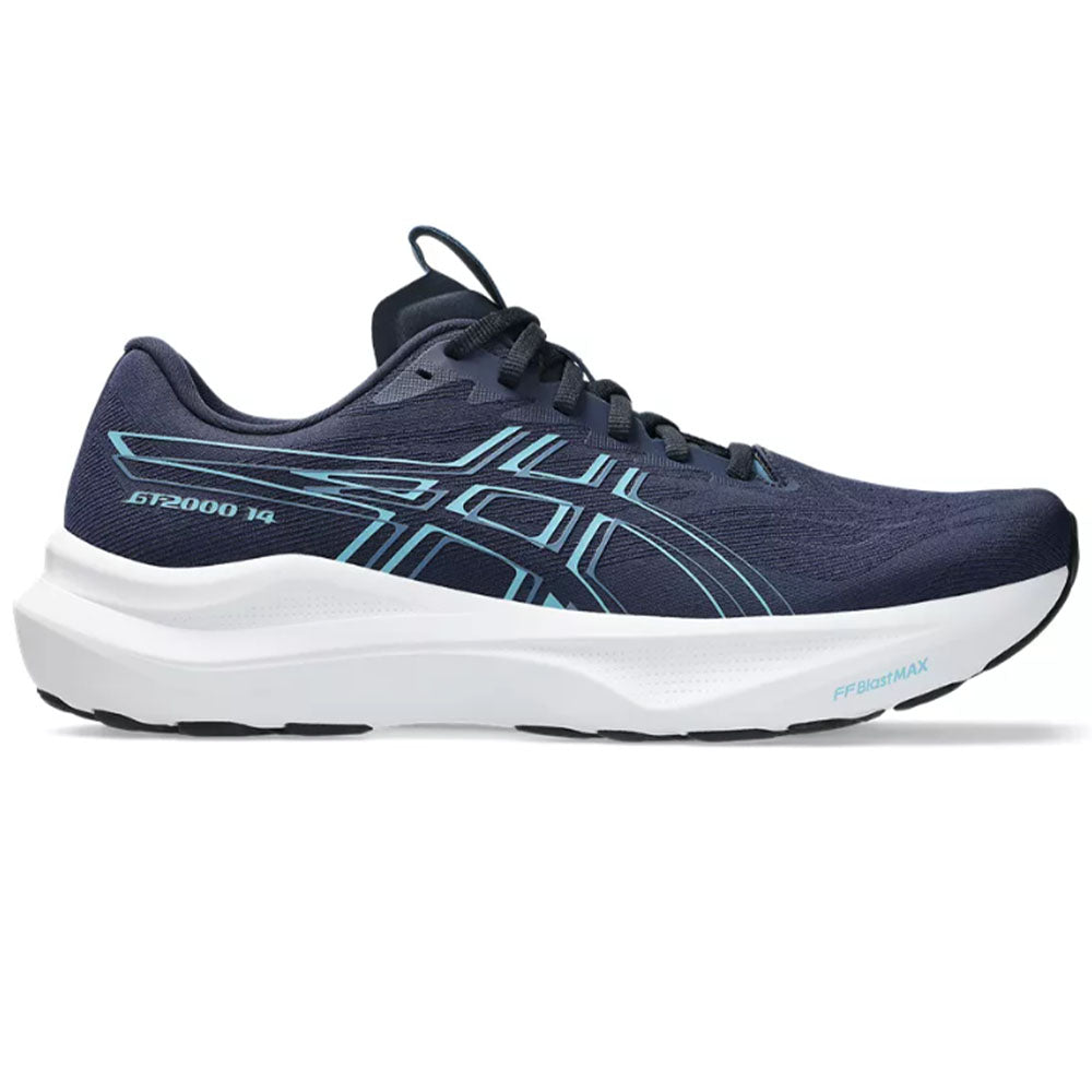 Men's Asics GT-2000 14, Midnight/Stillwater, 8.5 D Medium