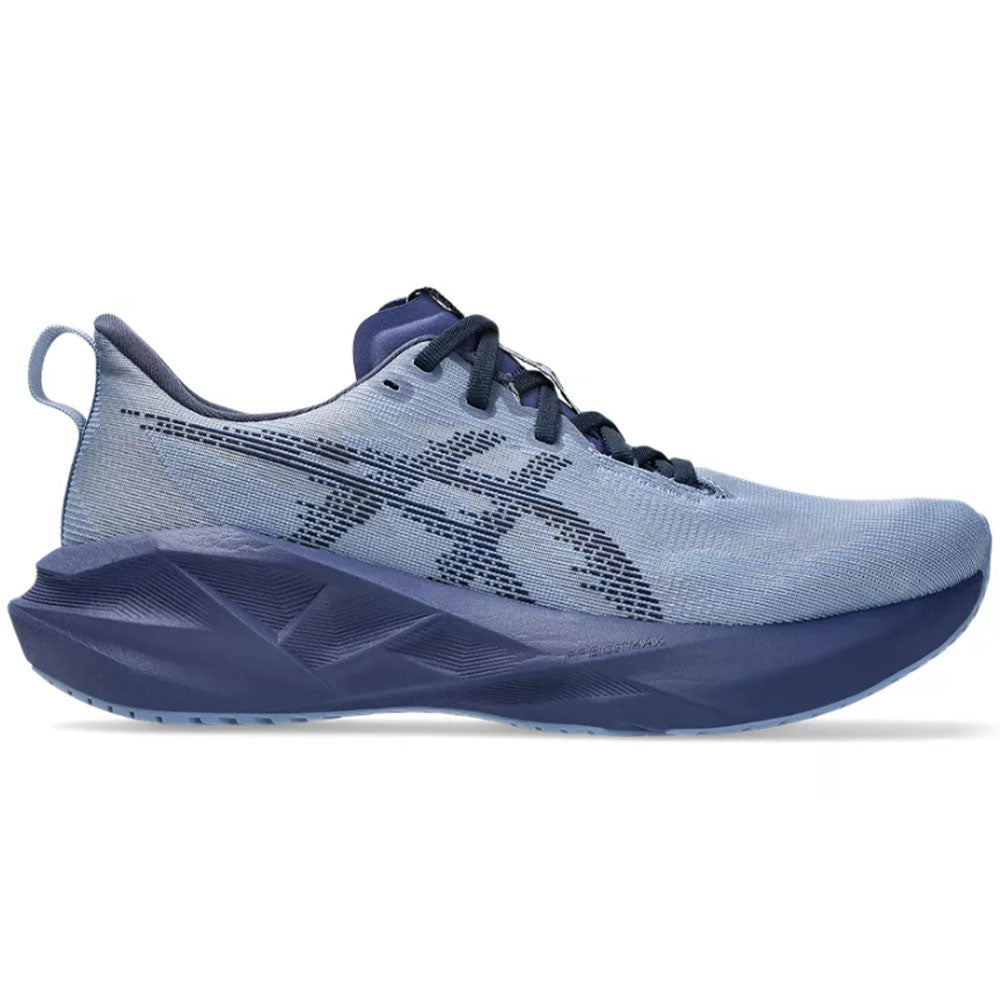Men's Asics Novablast 5, Denim Blue/Midnight, 9 D Medium