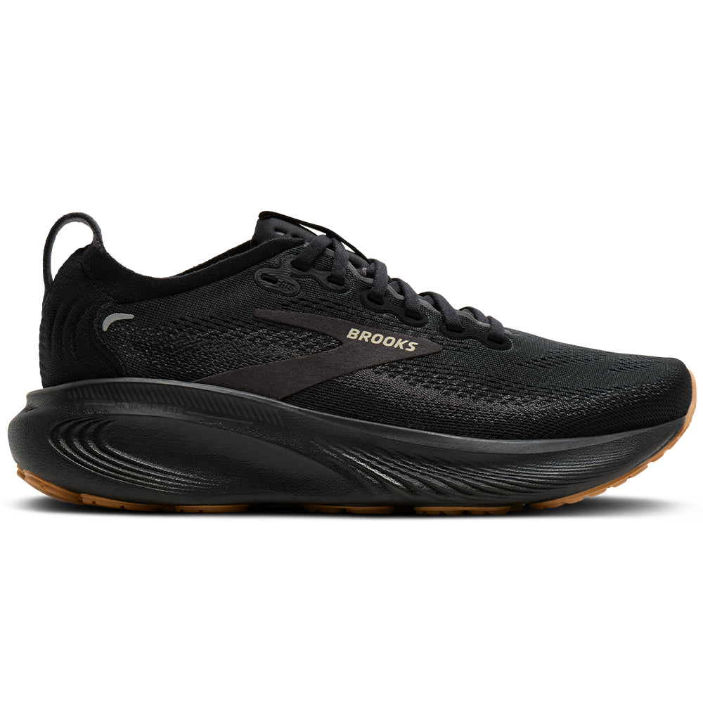 Men's Brooks Adrenaline GTS 25, Black/Biscuit, 11 D Medium