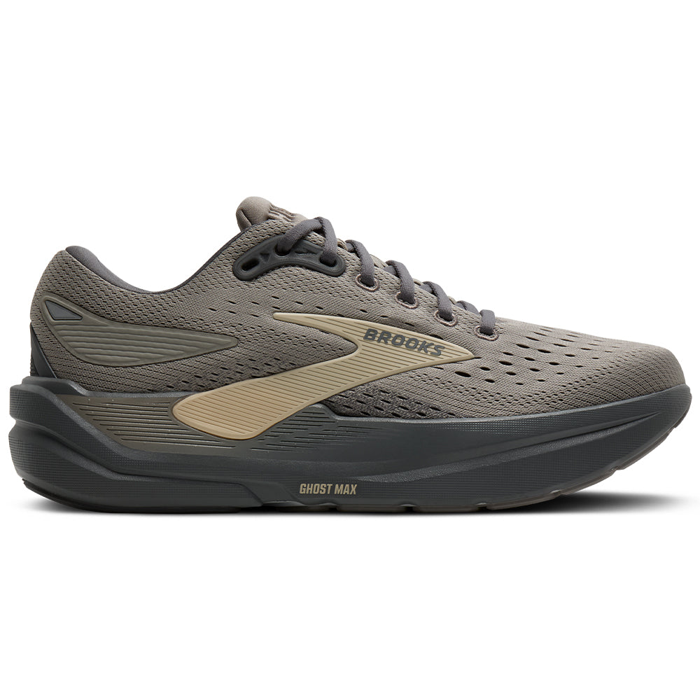 Men's Brooks Ghost Max 3, Rockridge/Poppyseed/Sand, 9.5 D Medium