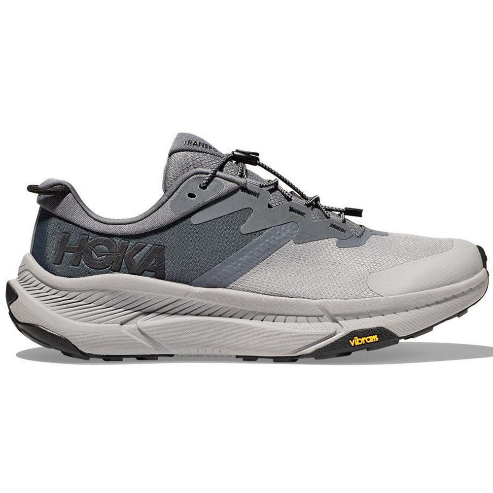 Men's Hoka Transport, Castlerock/Black, 8.5 D Medium