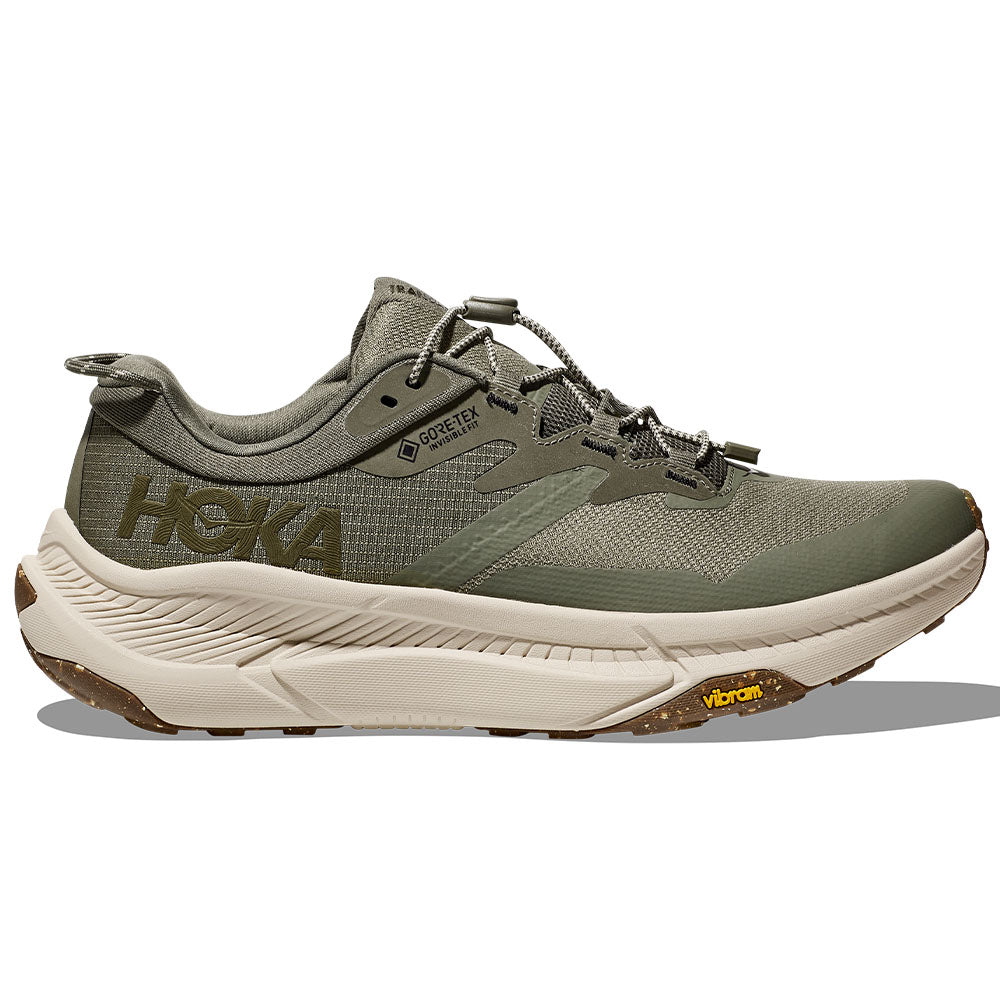 Men's Hoka Transport GTX, Slate/Oat Milk, 9.5 D Medium