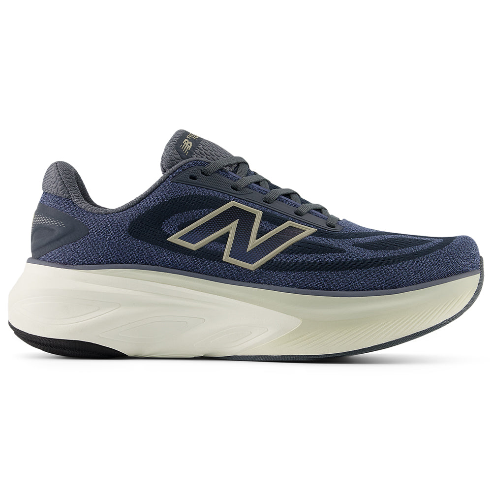 Men's New Balance Fresh Foam X More v6, Graphite/Vintage Indigo/Shipyard, 10 D Medium