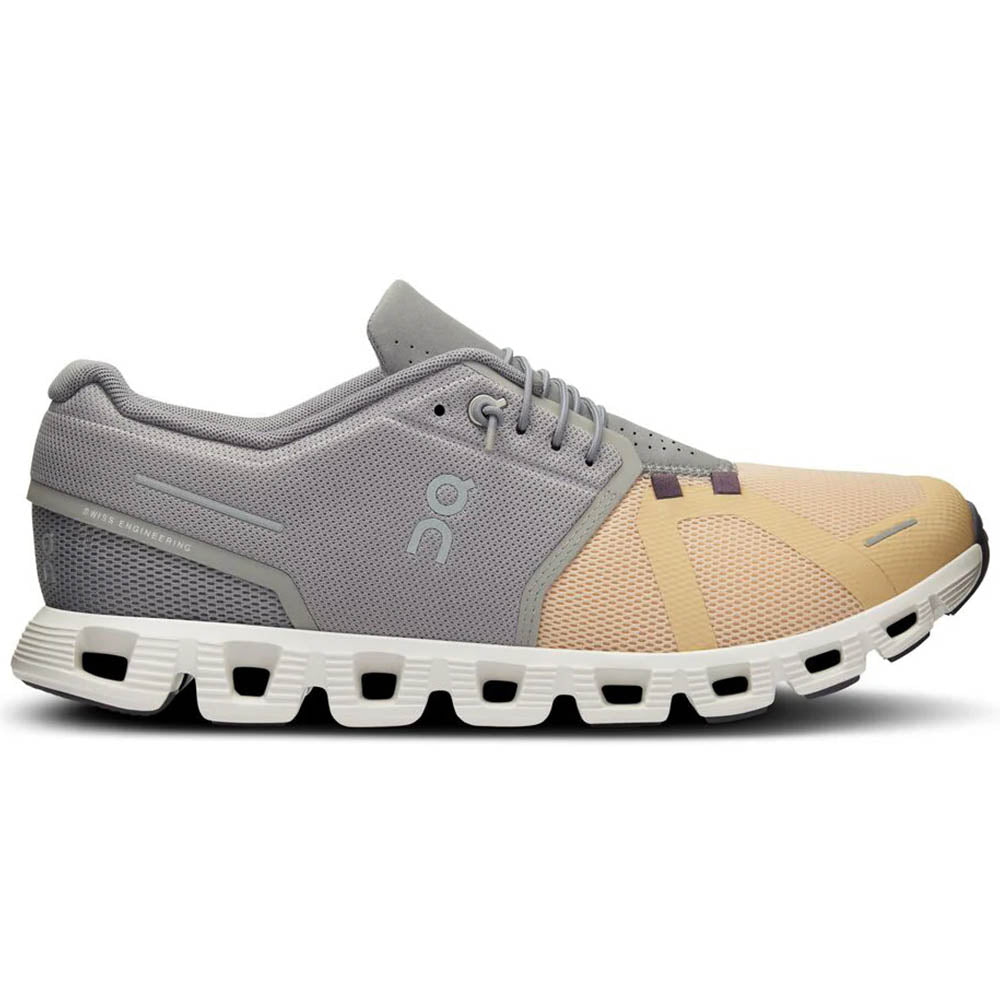 Men's On Cloud 5, Fog/Savannah, 9 D Medium