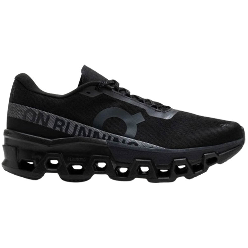 Women's On Cloudmonster 2, Black/Eclipse, 5 B Medium