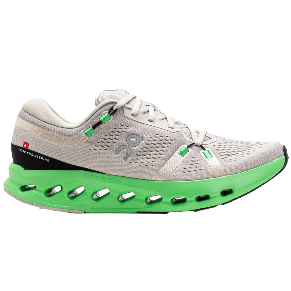 Men's On Cloudsurfer 2, Truffle/Honeydew, 10 D Medium