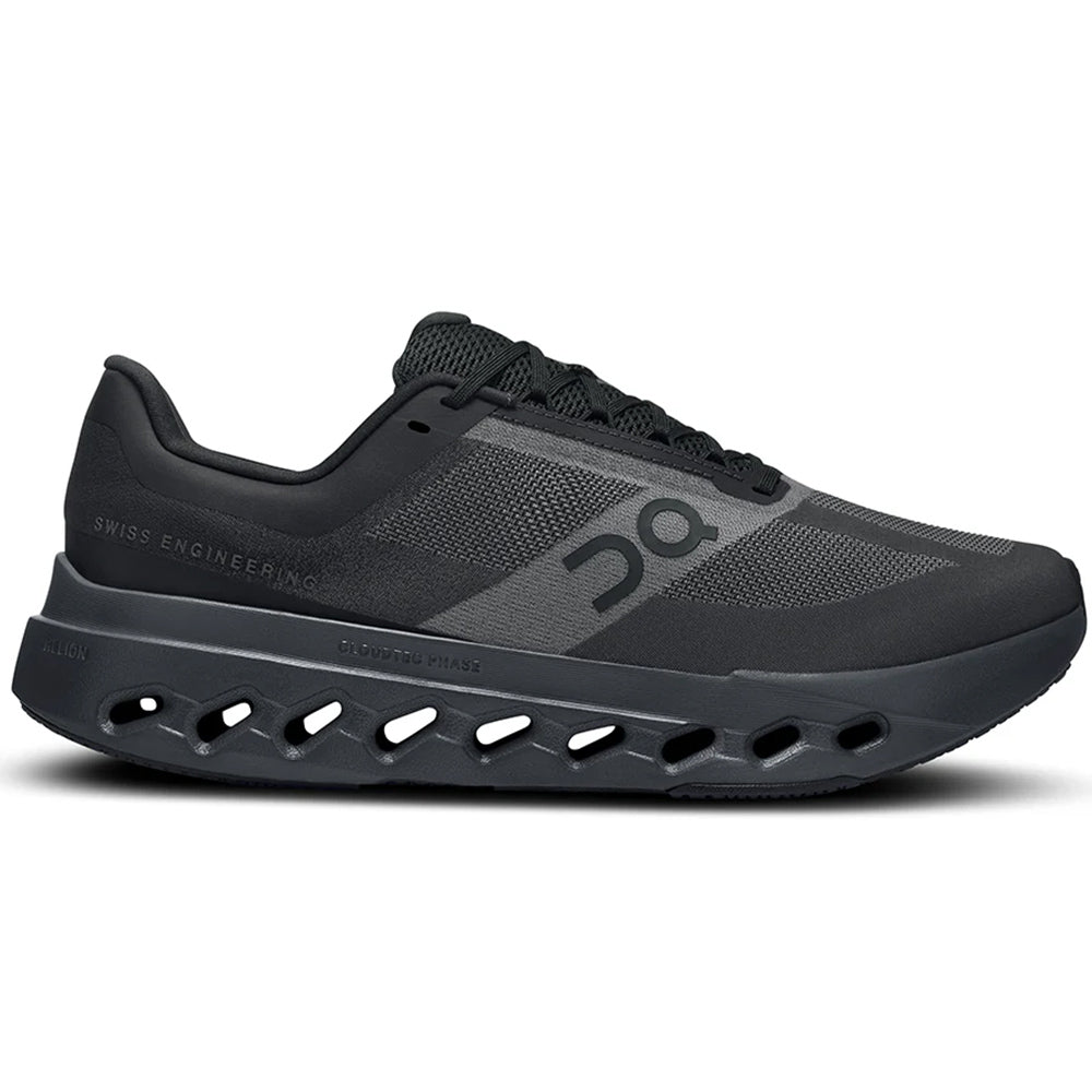 Men's On Cloudsurfer Next, Black/Eclipse, 13 D Medium