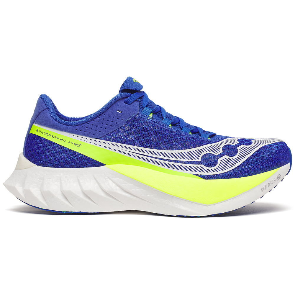 Men's Saucony Endorphin Pro 4, Lapis/Citron, 7 D Medium