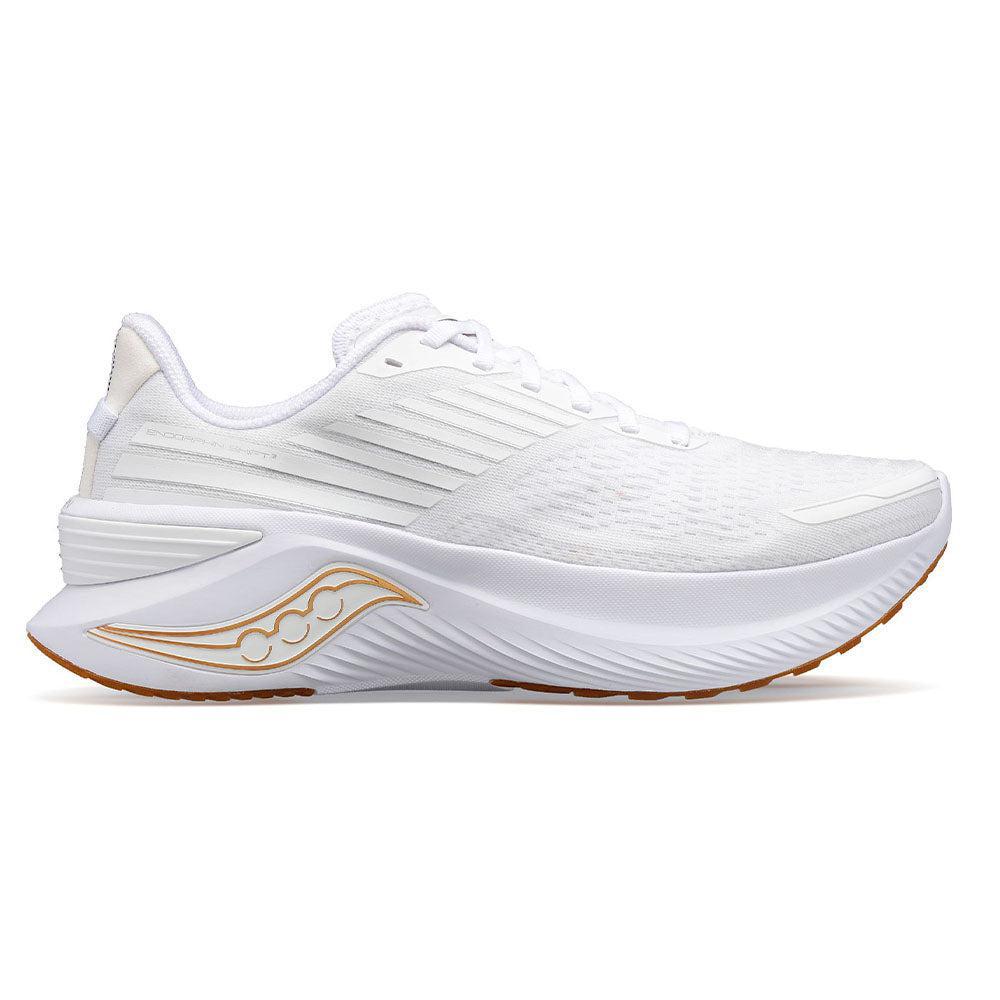 Men's Saucony Endorphin Shift 3, White/Gum, 13 D Medium