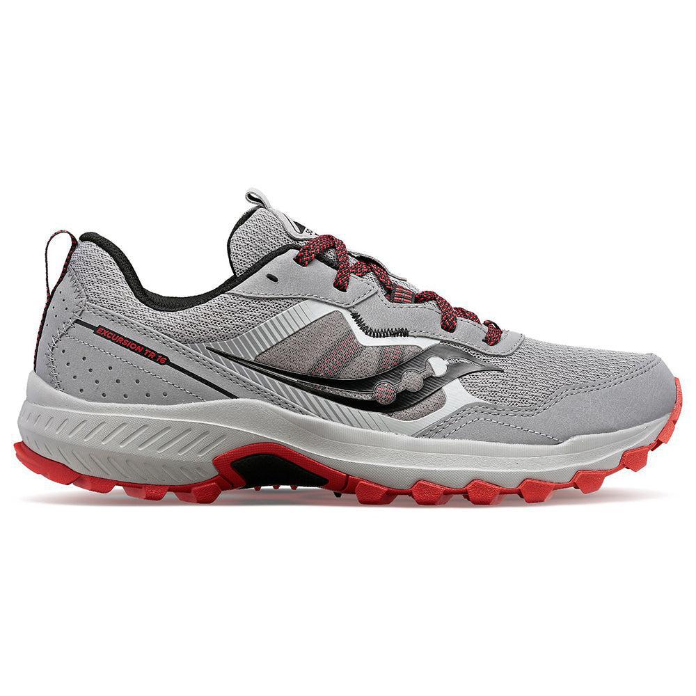 Men's Saucony Excursion TR16, Alloy/Lava, 10.5 2E Wide