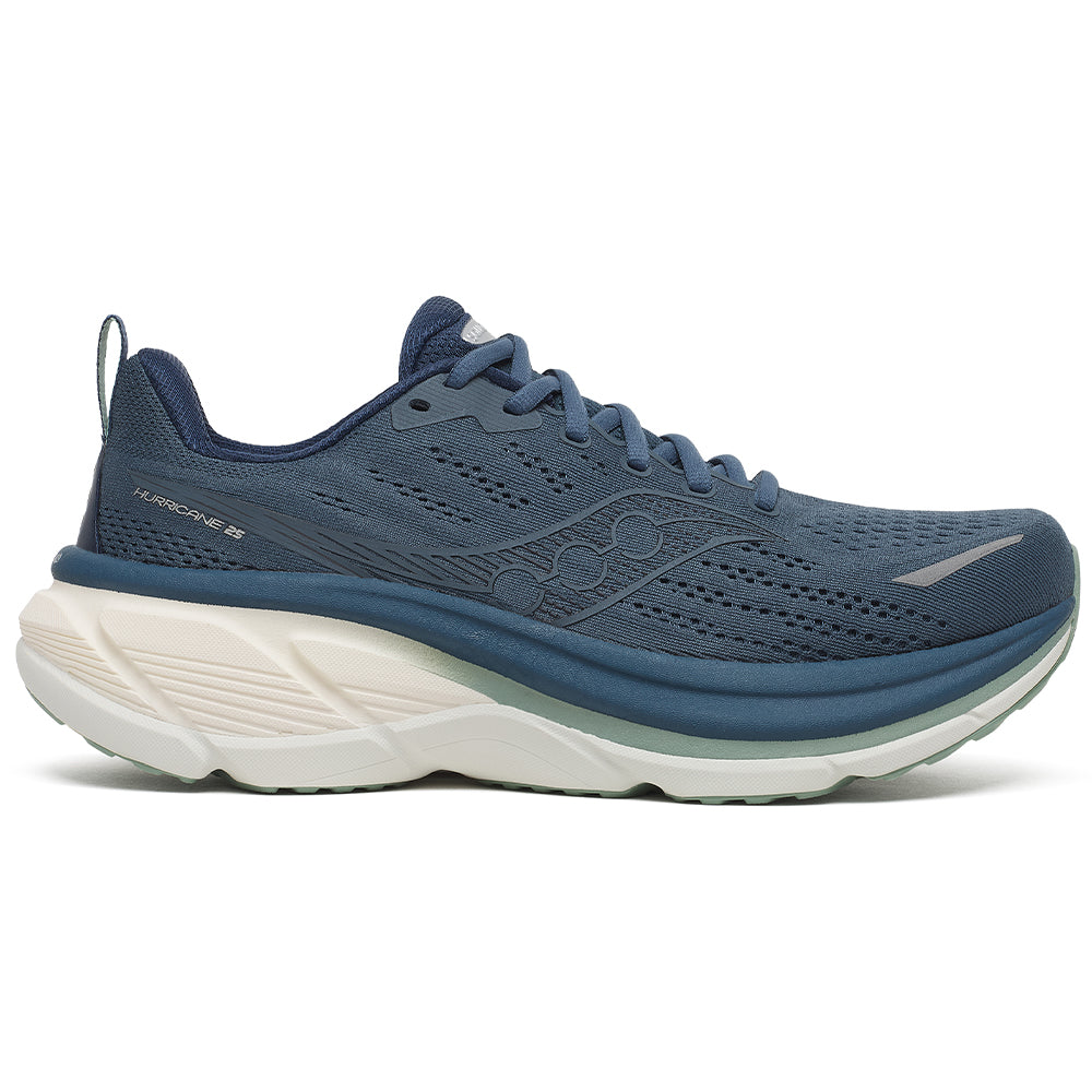 Men's Saucony Hurricane 25, Dusk/Iceberg, 12 D Medium