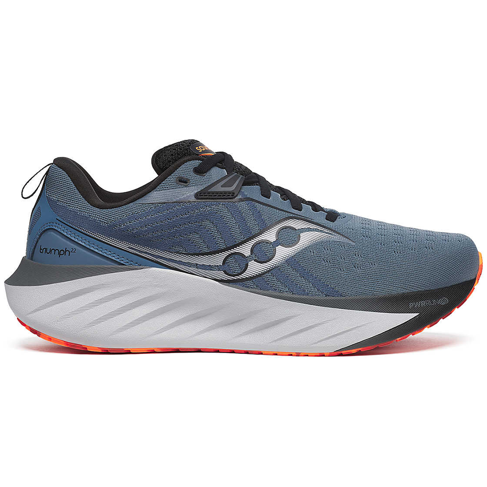 Men's Saucony Triumph 22, Mirage/Black, 12.5 D Medium
