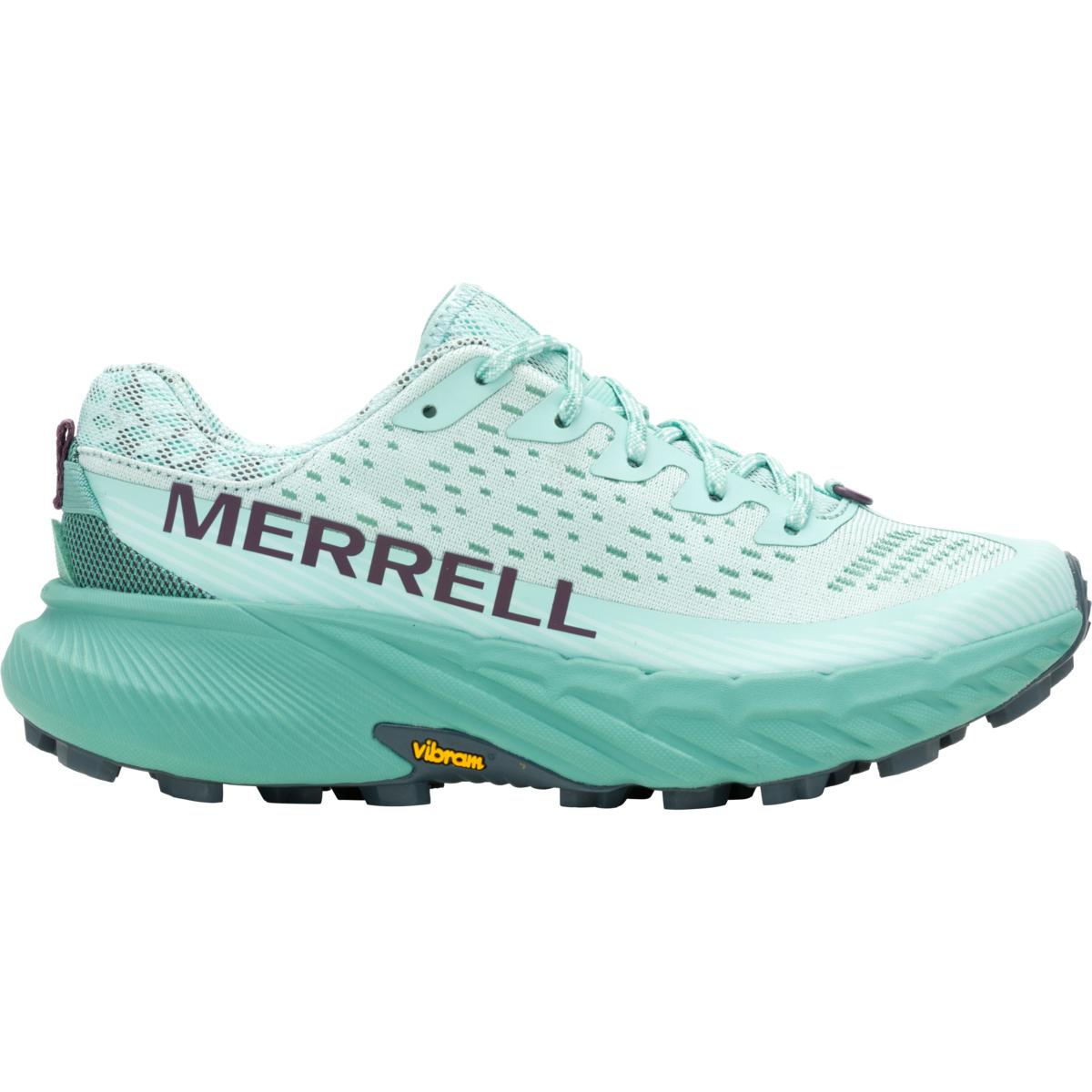 Women's Merrell Agility Peak 5, Frost Blue, 7 B Medium