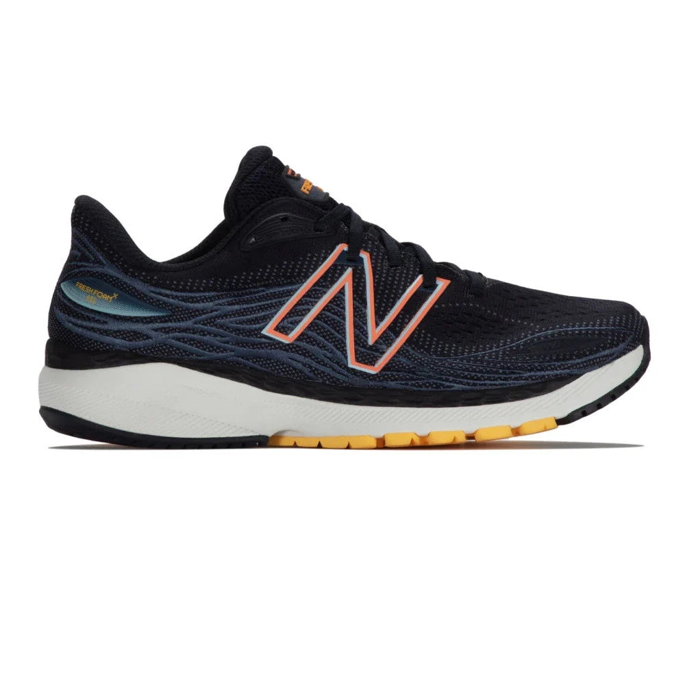 Men's New Balance Fresh Foam X 860v12, Eclipse/Spring Tide/Vibrant Orange/Vibrant Apricot, 15 D Medium
