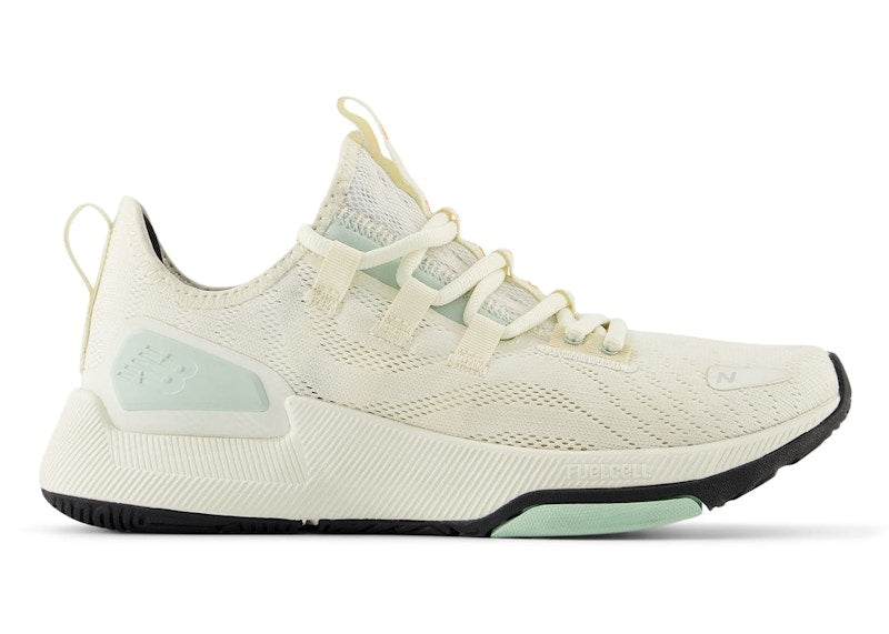 Women's New Balance FuelCell Trainer v2, Angora/Calcium/Clay Ash/Sizzle, 8.5 B Medium