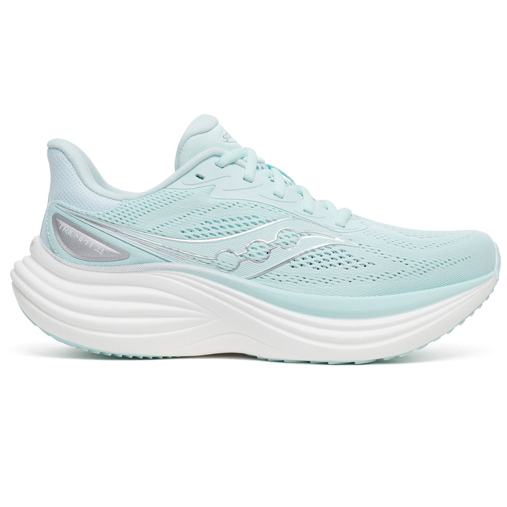 Women's Saucony Triumph 24, Spa/Silver, 7 B Medium