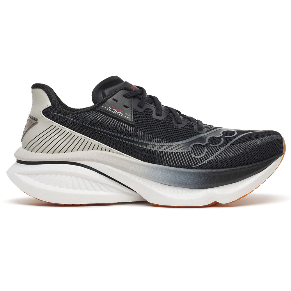 Men's Saucony Endorphin Azura, Black/Quartz, 9 D Medium