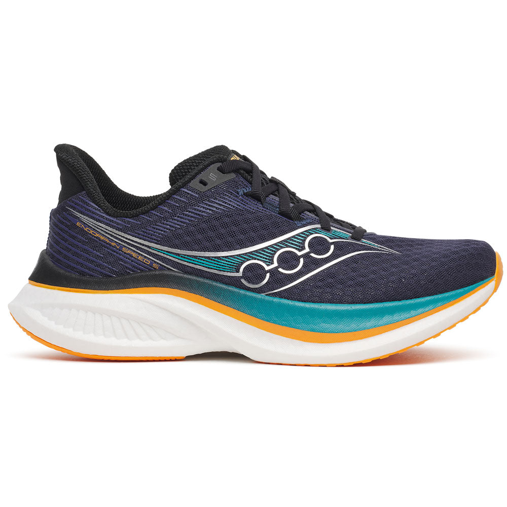 Men's Saucony Endorphin Speed 5, Naval/Tranquil, 10.5 D Medium