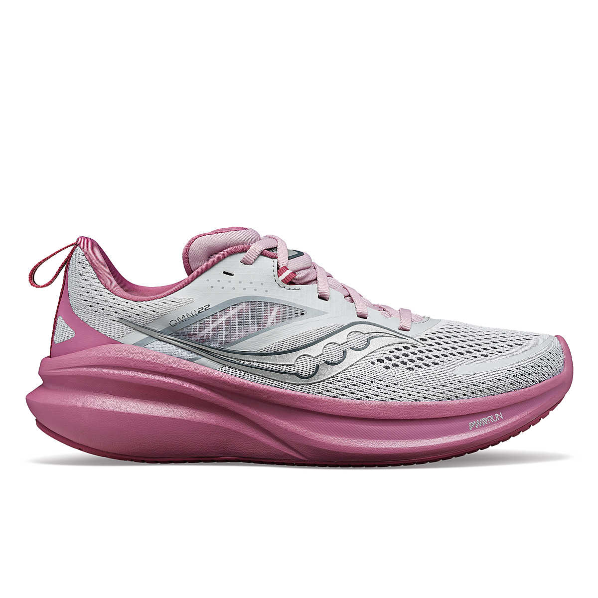 Women's Saucony Omni 22, Cloud/Orchid, 6 B Medium