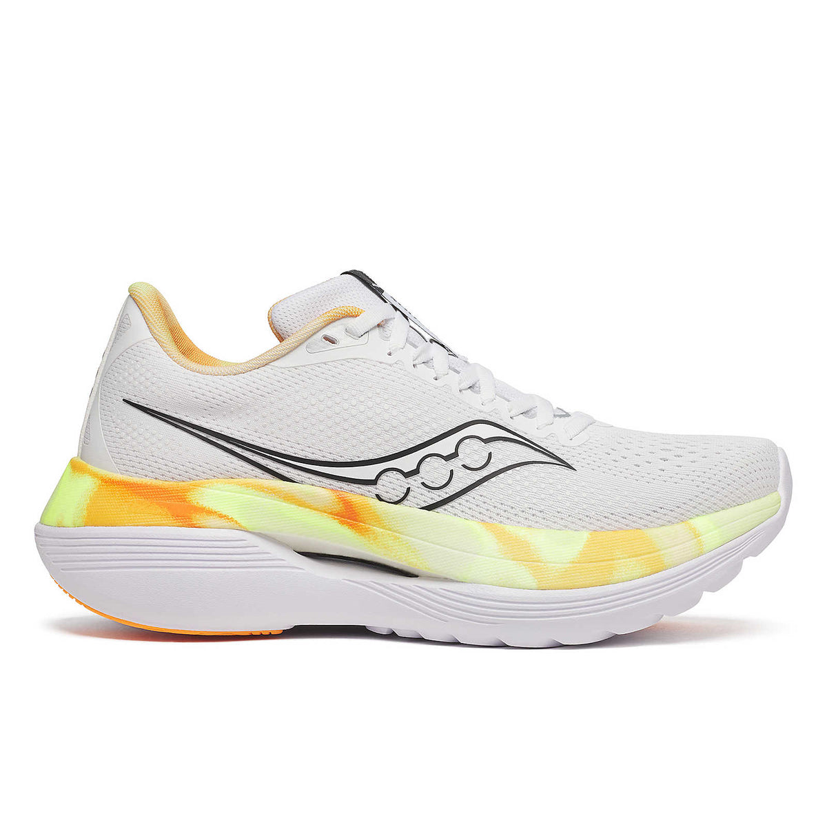Women's Saucony Endorphin Trainer, White/Black, 9.5 B Medium