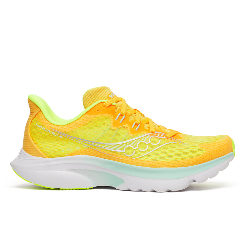 Women's Saucony Kinvara 16, Sunrise, 8 B Medium