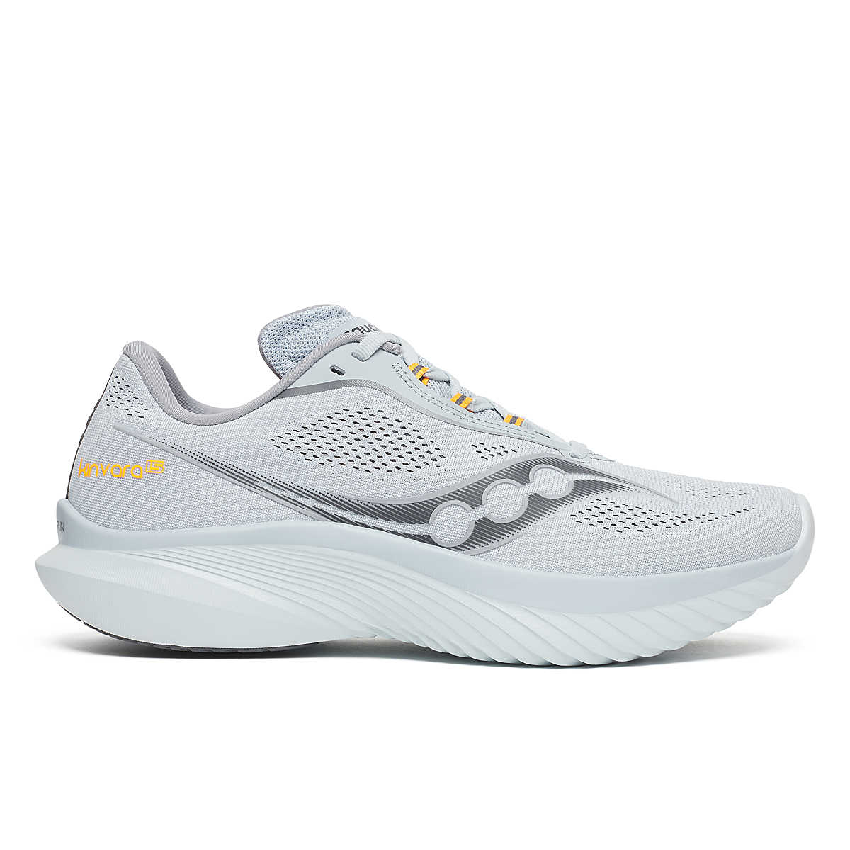 Men's Saucony Kinvara 15, Granite/Shadow, 7 D Medium