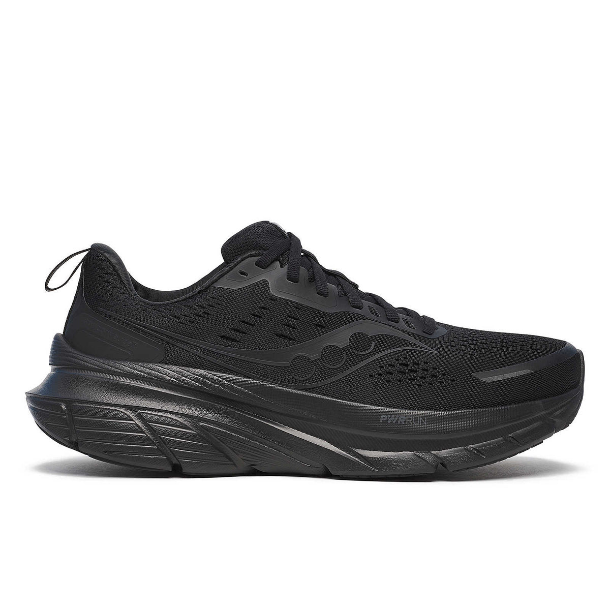 Men's Saucony Guide 18, Triple Black, 10 4E Extra Wide