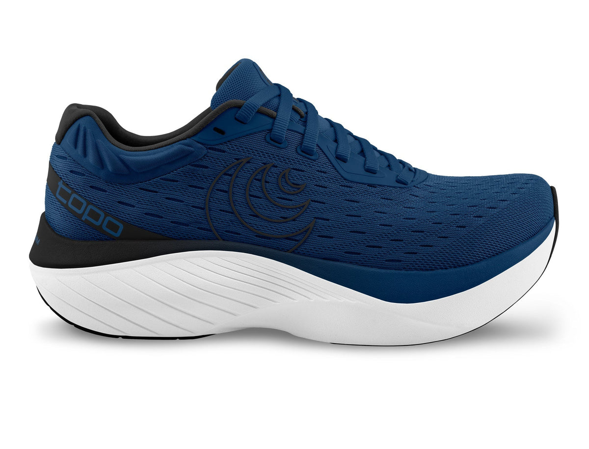 Men's Topo Athletic Atmos, Navy/White, 8.5 D Medium