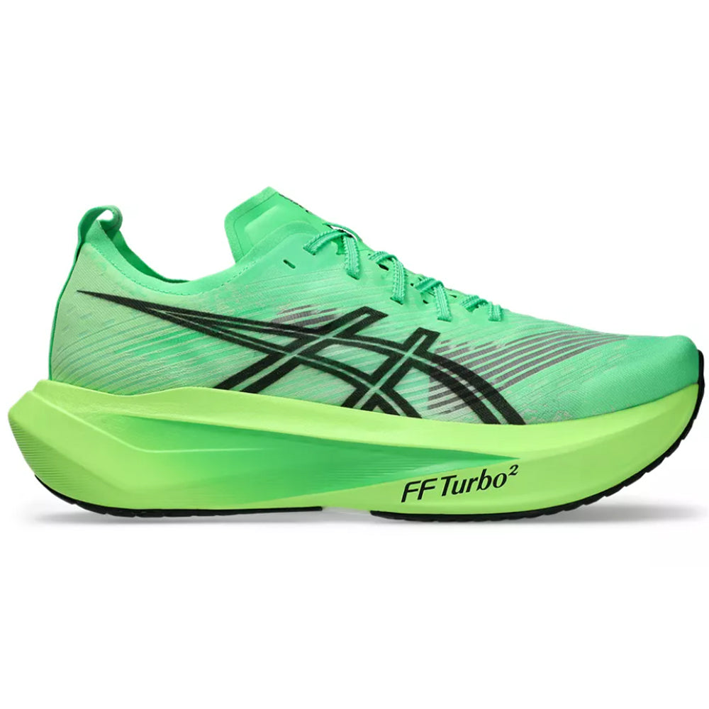 Womens Asics Megablast, Vital Green/Black, 8.5 B Medium
