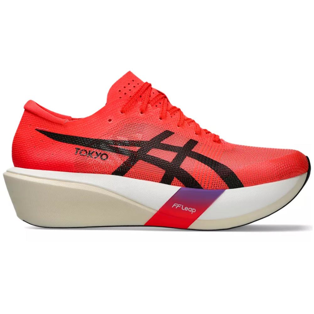 Women's Asics Metaspeed Edge Tokyo, Flash Red/Black, 9.5 B Medium
