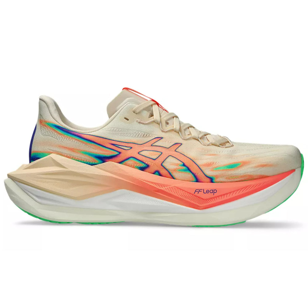 Men's Asics Superblast 3, Seashell/Sun Coral, 12.5 D