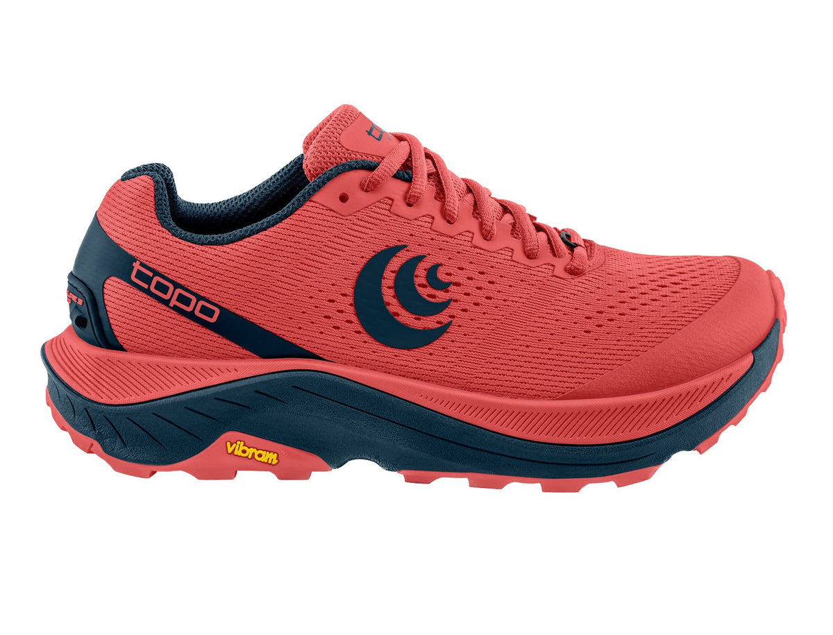 Women's Topo Athletic Ultraventure 3, Dusty Rose/Navy, 6.5 B Medium