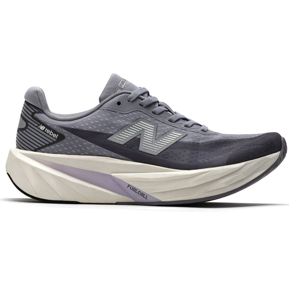 Women's New Balance FuelCell Rebel v5, Digital Mist/Magnet, 6 B Medium