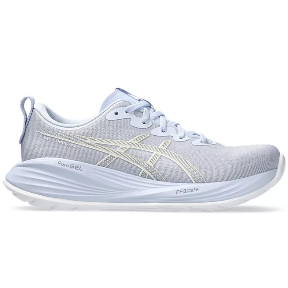 Womens Asics Gel-Cumulus 27, Blue Fade/White, 7.5 B Medium