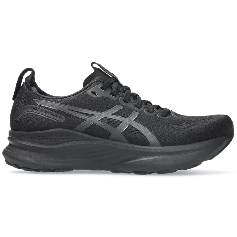 Women's Asics Gel-Kayano 32, Black/Graphite Grey, 6 B Medium