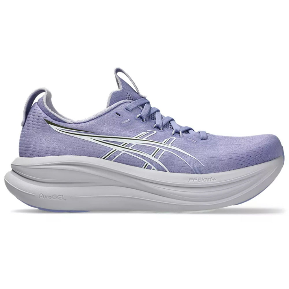 Women's Asics Gel-Nimbus 28, Bluebell/White, 6 B Medium