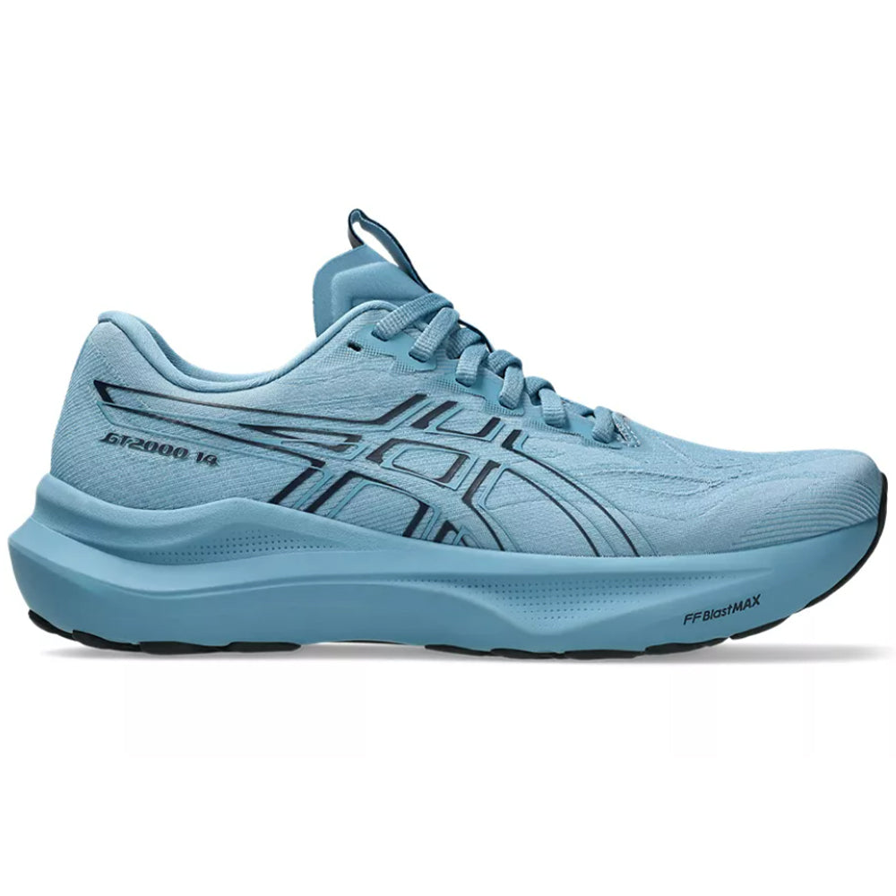 Women's Asics GT-2000 14, Saba Blue/Midnight, 9 B Medium