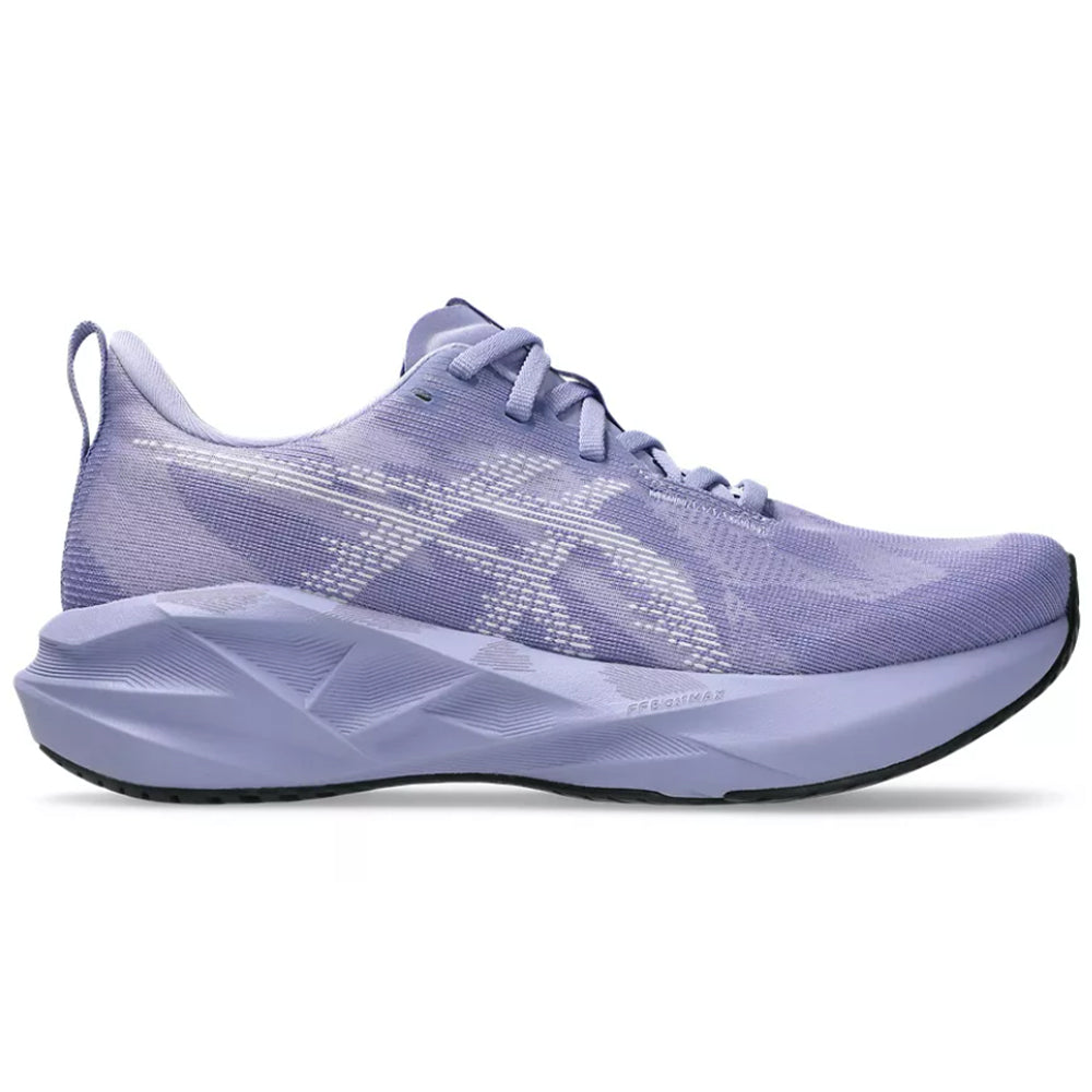 Women's Asics Novablast 5, Bluebell/Lilac Hint, 8 B Medium