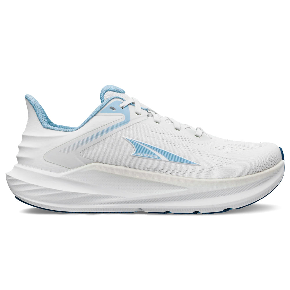 Women's Altra Torin 8, White/Light Blue, 8.5 B Medium