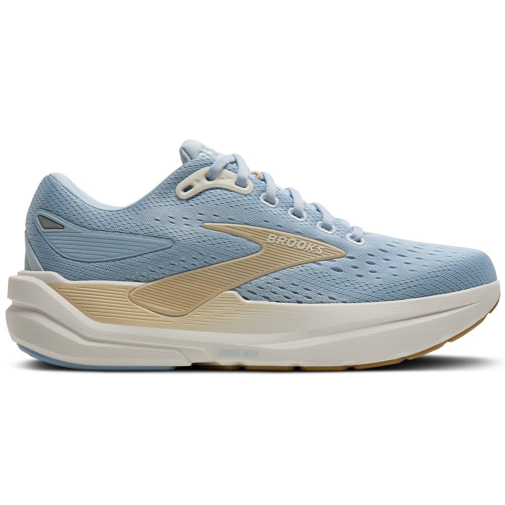 Women's Brooks Ghost Max 3, Skyway/Coconut/Sand, 6.5 B Medium