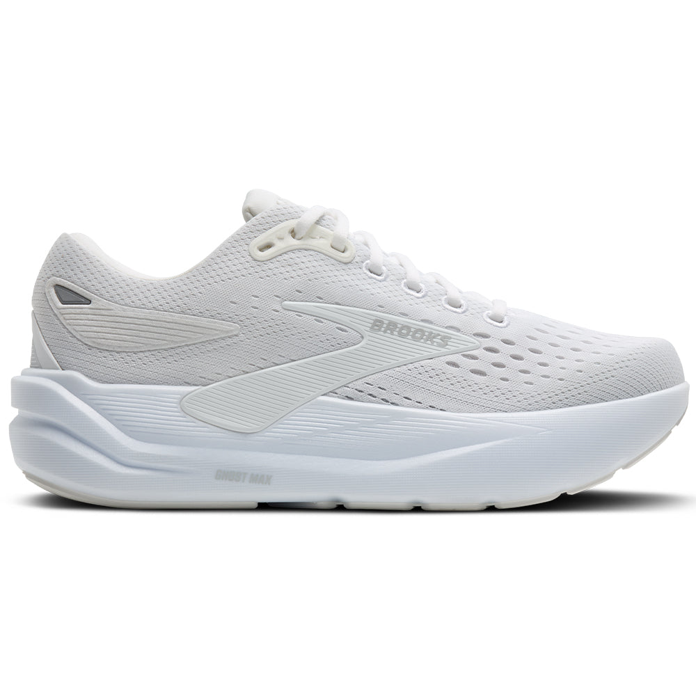 Women's Brooks Ghost Max 3, White/White, 11.5 B Medium