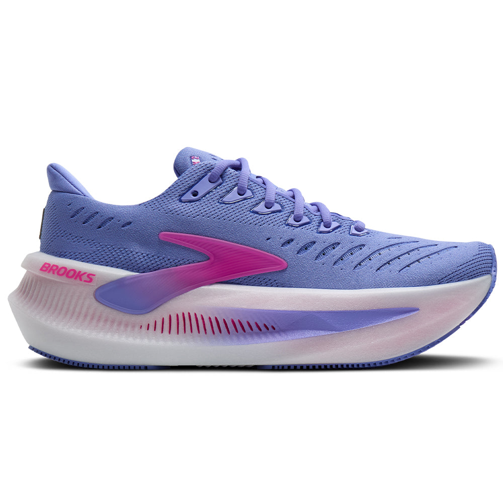 Women's Brooks Glycerin Max 2, Blazing Bell/Pink/White, 11 B Medium