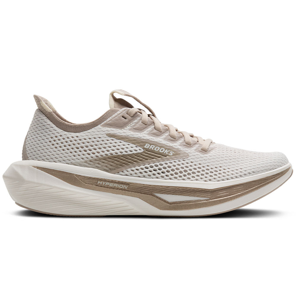Women's Brooks Hyperion 3, Coconut/Bronze/Mushroom, 10 B Medium